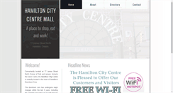 Desktop Screenshot of hamiltoncitycentremall.com